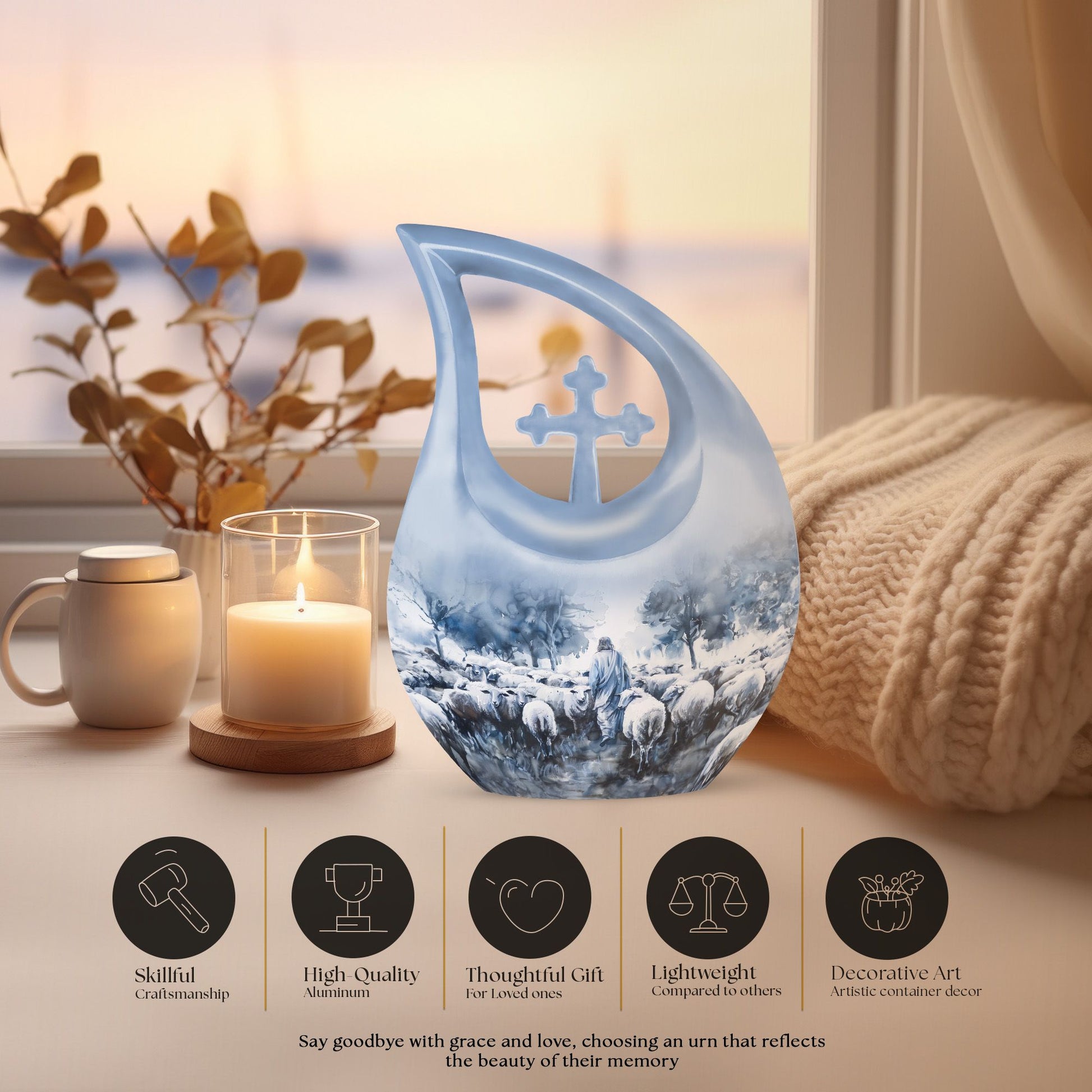 Shepherd Urns For Ashes - Urn Ashes Women