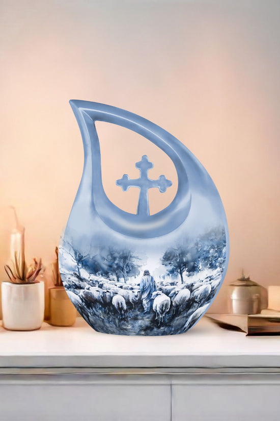 Shepherd Urns For Ashes - Adult Urns Women