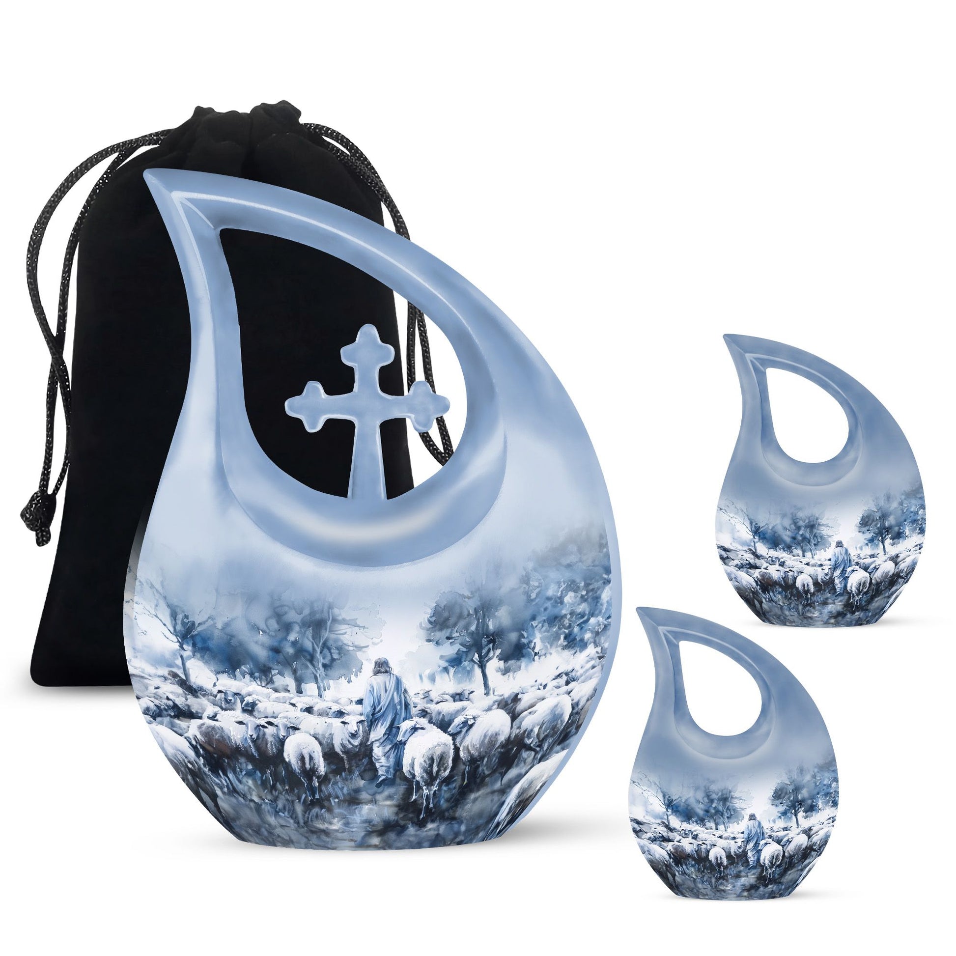Shepherd Urns For Ashes - Adult Urns Women