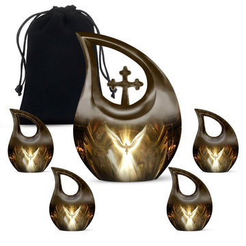Large Urn With 4 Keepsake