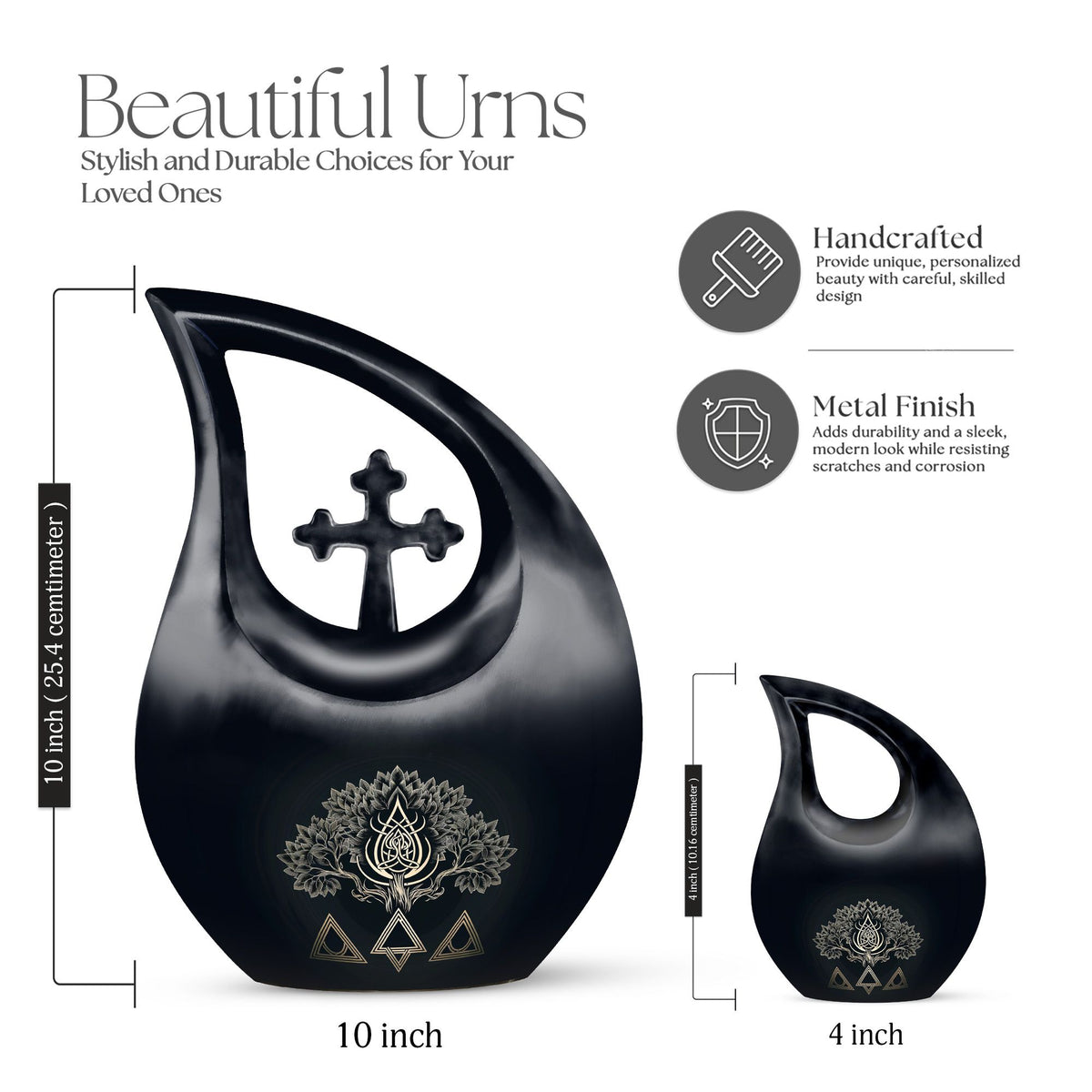 Catholic Urns For Ashes - Men Urns For Human Ashes