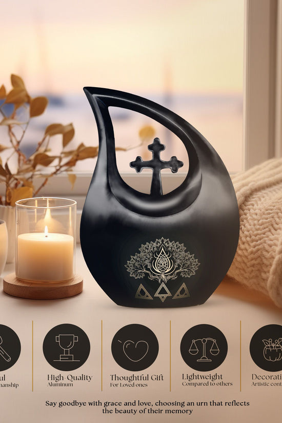 Catholic Urns For Ashes - Men Urns For Human Ashes