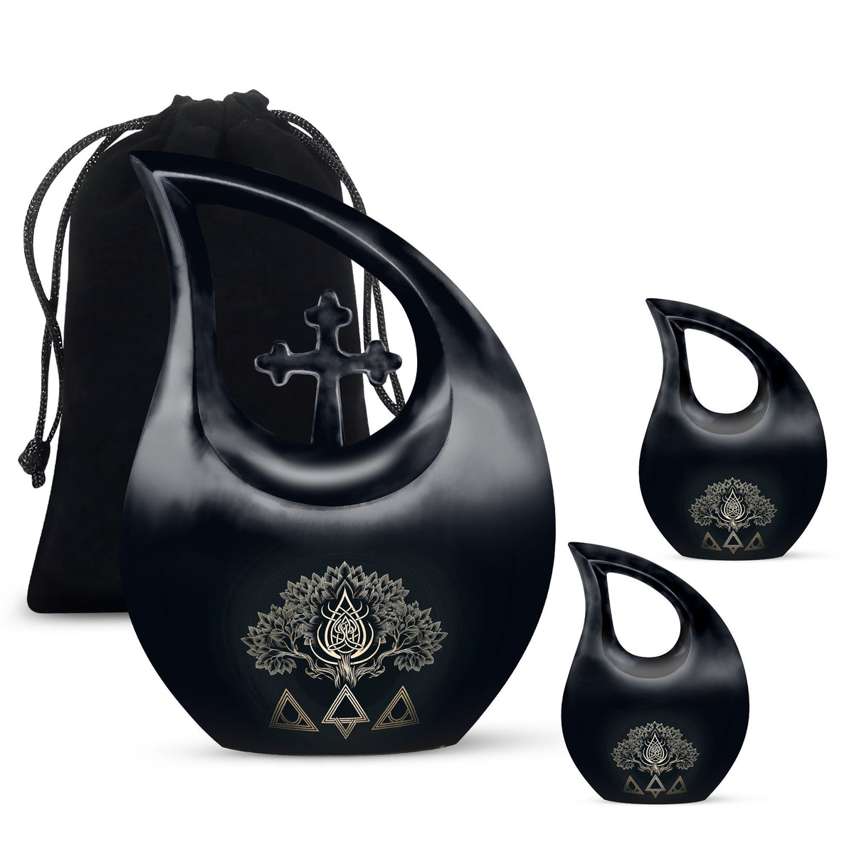 Catholic Urns For Ashes - Men Urns For Human Ashes
