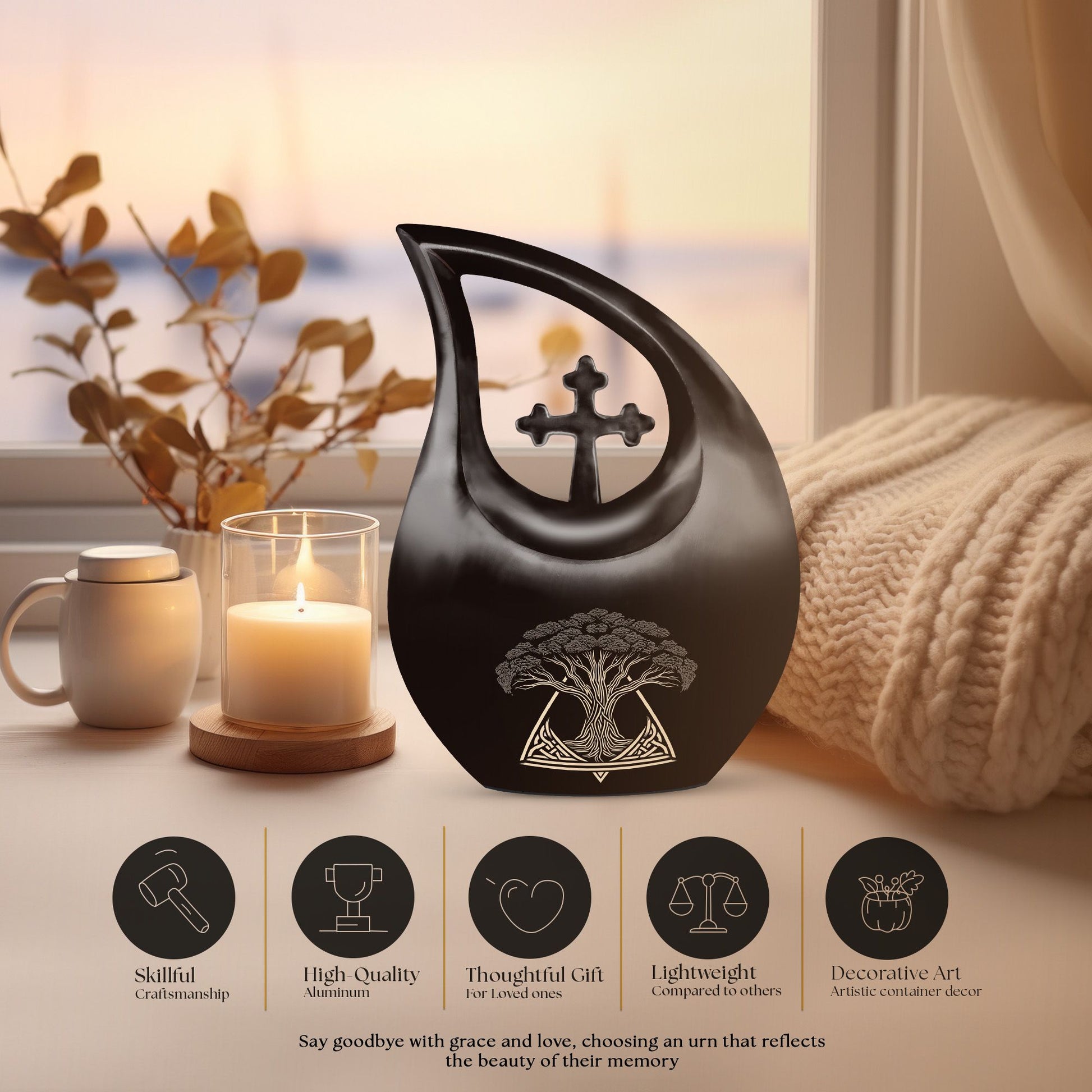 Catholic Urns For Ashes - Urns For Human Ashes Adult Female
