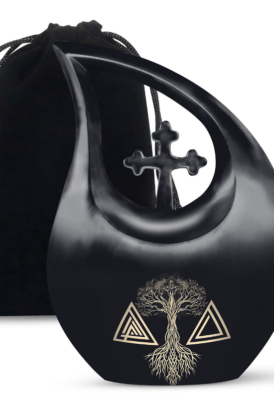 Catholic Urns For Ashes - Small Urn For Ashes Adult Male