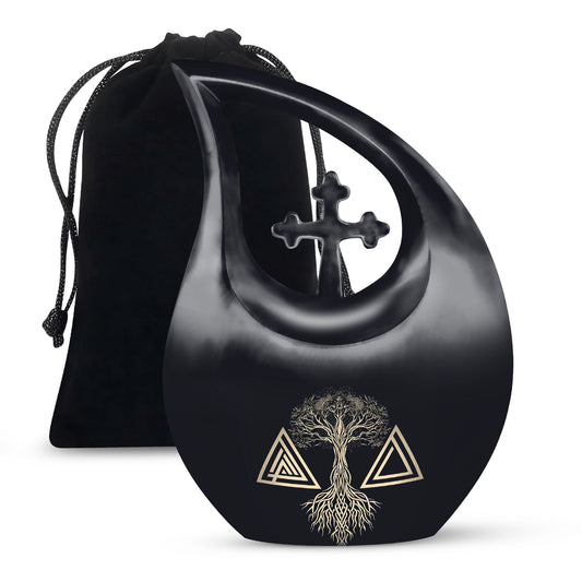 Catholic Urns For Ashes - Small Urn For Ashes Adult Male