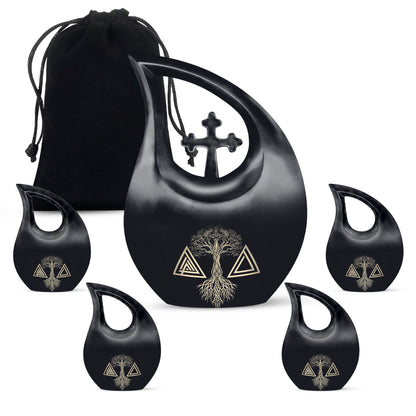 Catholic Urns For Ashes - Small Urn For Ashes Adult Male