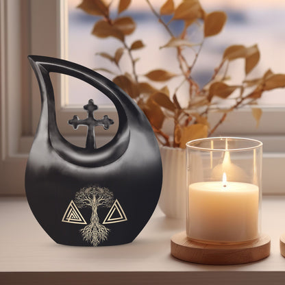 Catholic Urns For Ashes - Small Urn For Ashes Adult Male