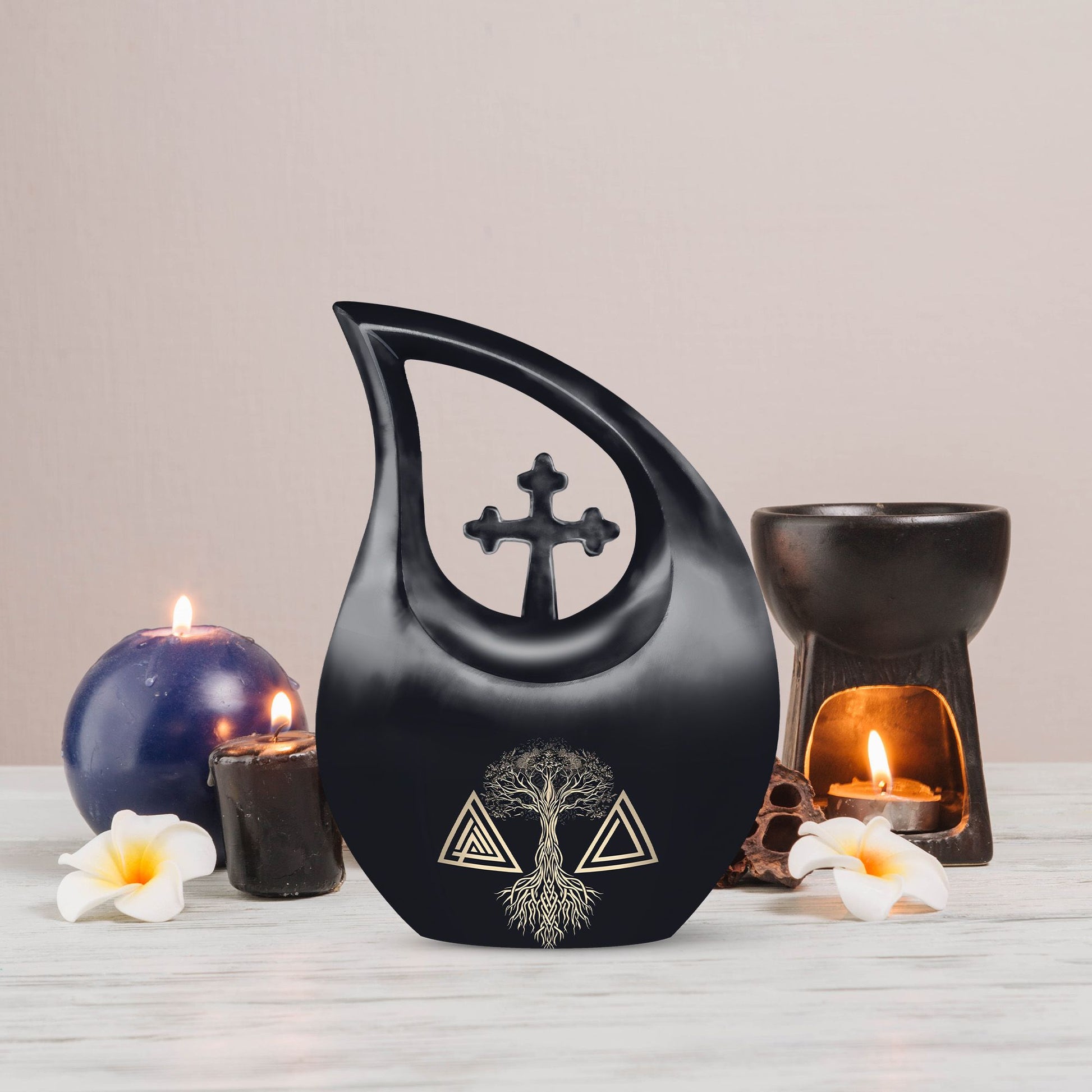 Catholic Urns For Ashes - Small Urn For Ashes Adult Male