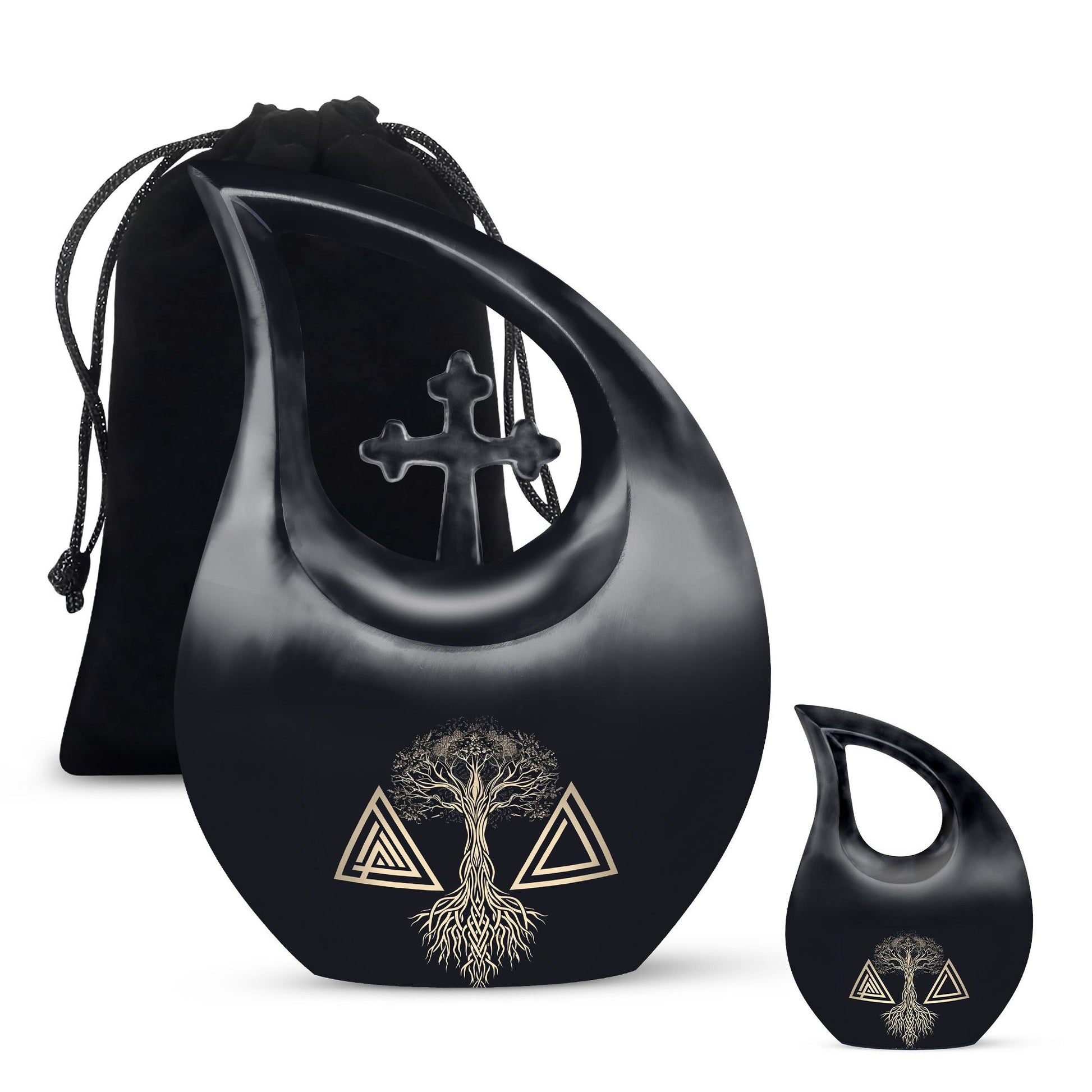 Catholic Urns For Ashes - Small Urn For Ashes Adult Male