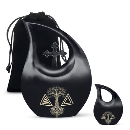 Catholic Urns For Ashes - Small Urn For Ashes Adult Male