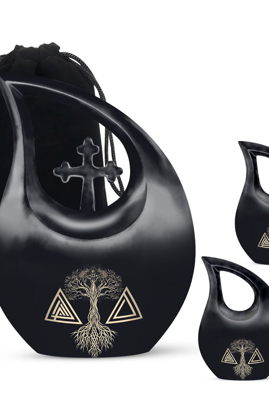 Catholic Urns For Ashes - Small Urn For Ashes Adult Male