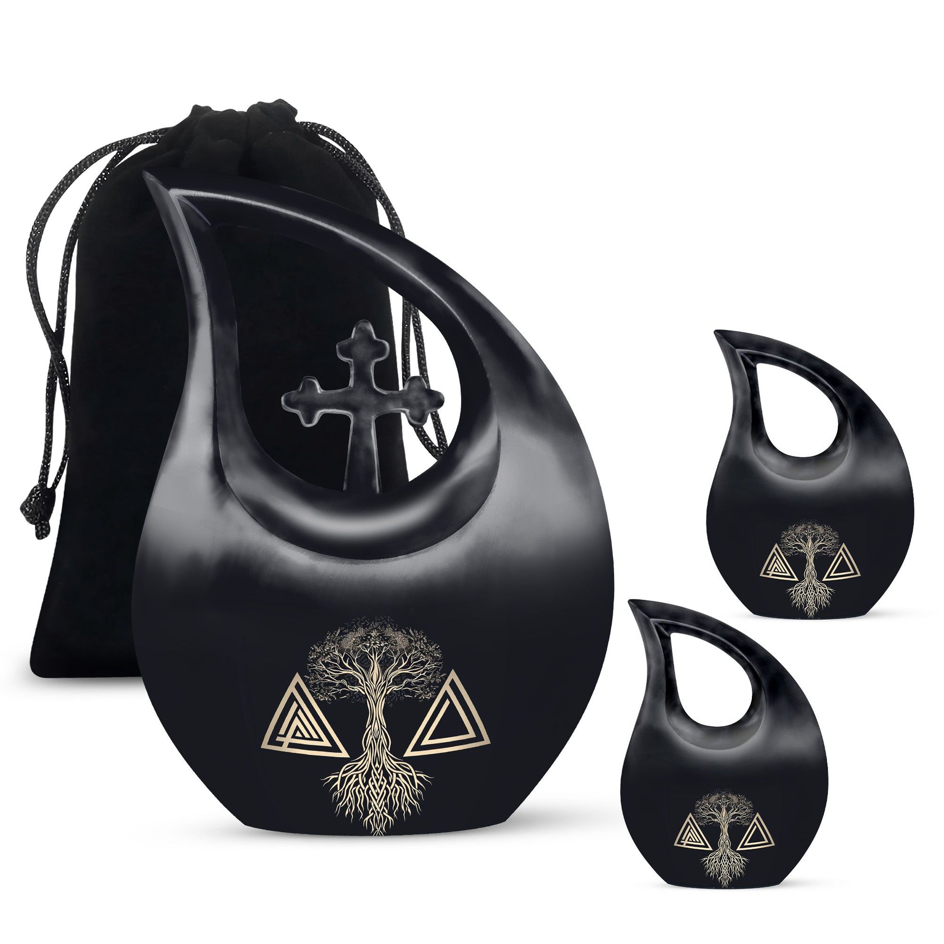 Catholic Urns For Ashes - Small Urn For Ashes Adult Male