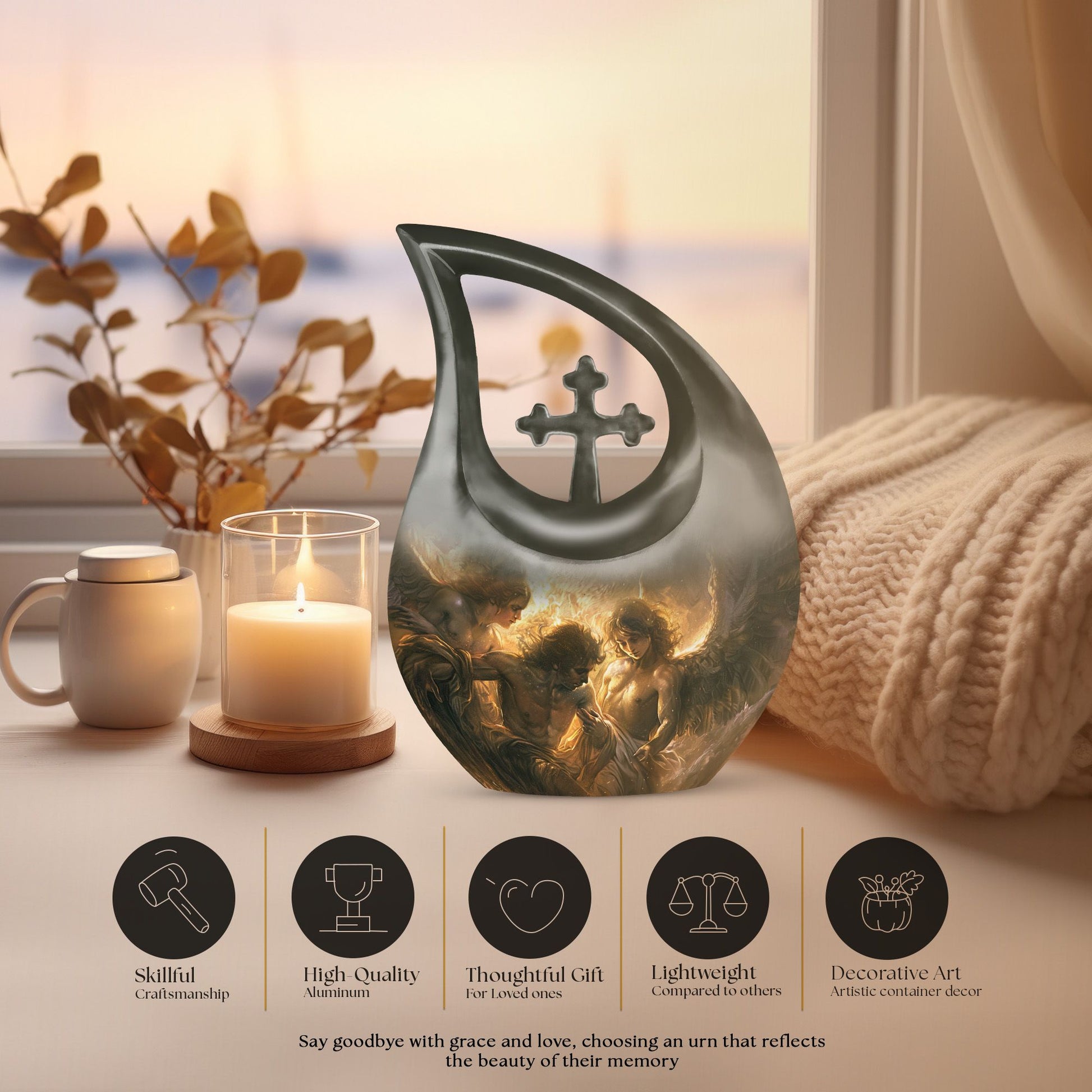 Catholic Urns For Ashes - Urn For Ashes Adult Female