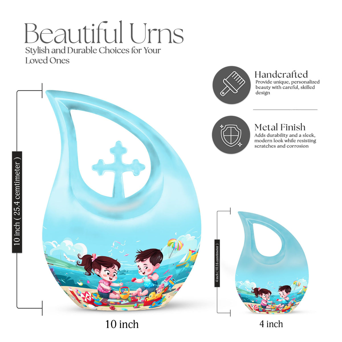 Brother And Sister Urns For Ashes - Urns For Adult Female