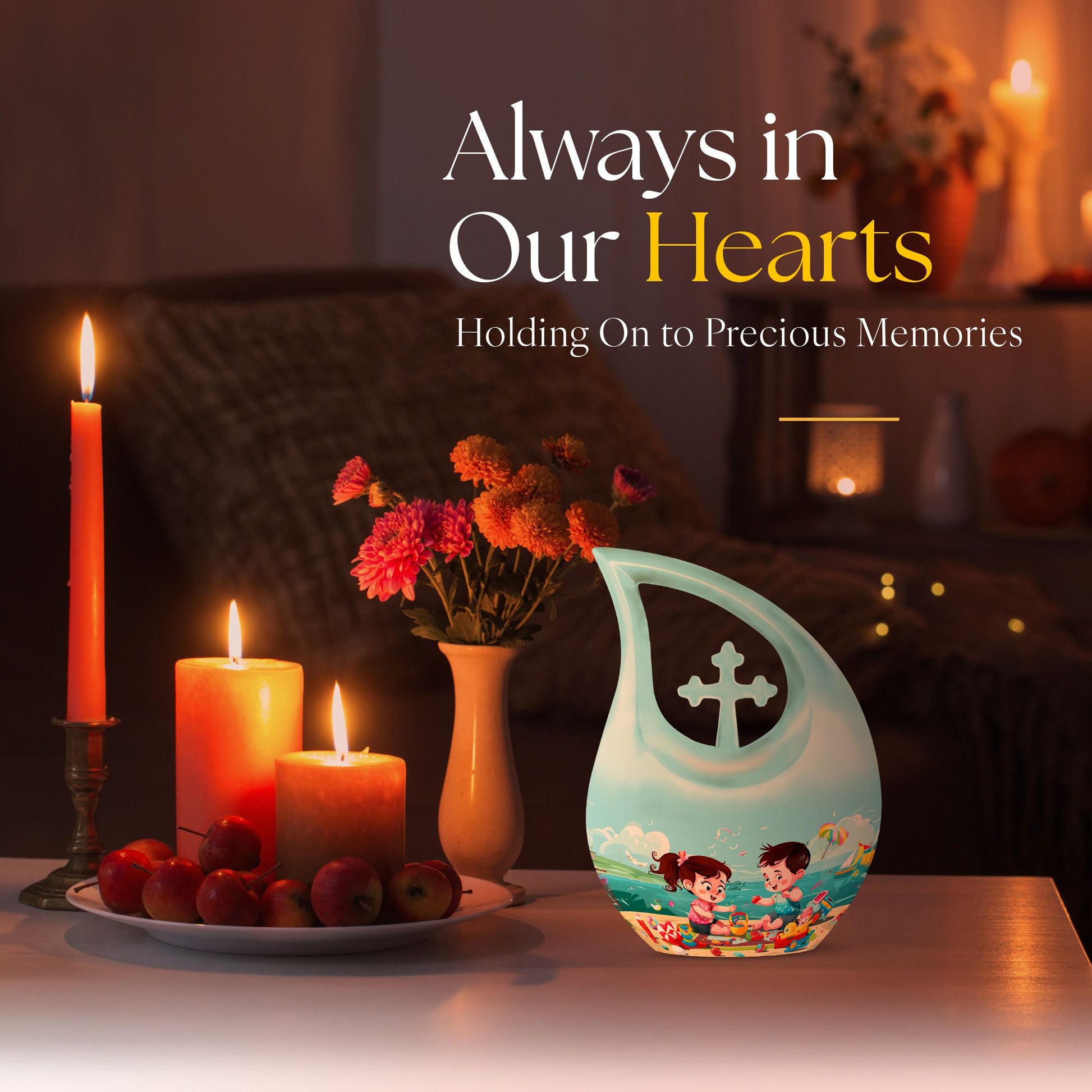 Brother And Sister Urns For Ashes - Urns For Adult Female