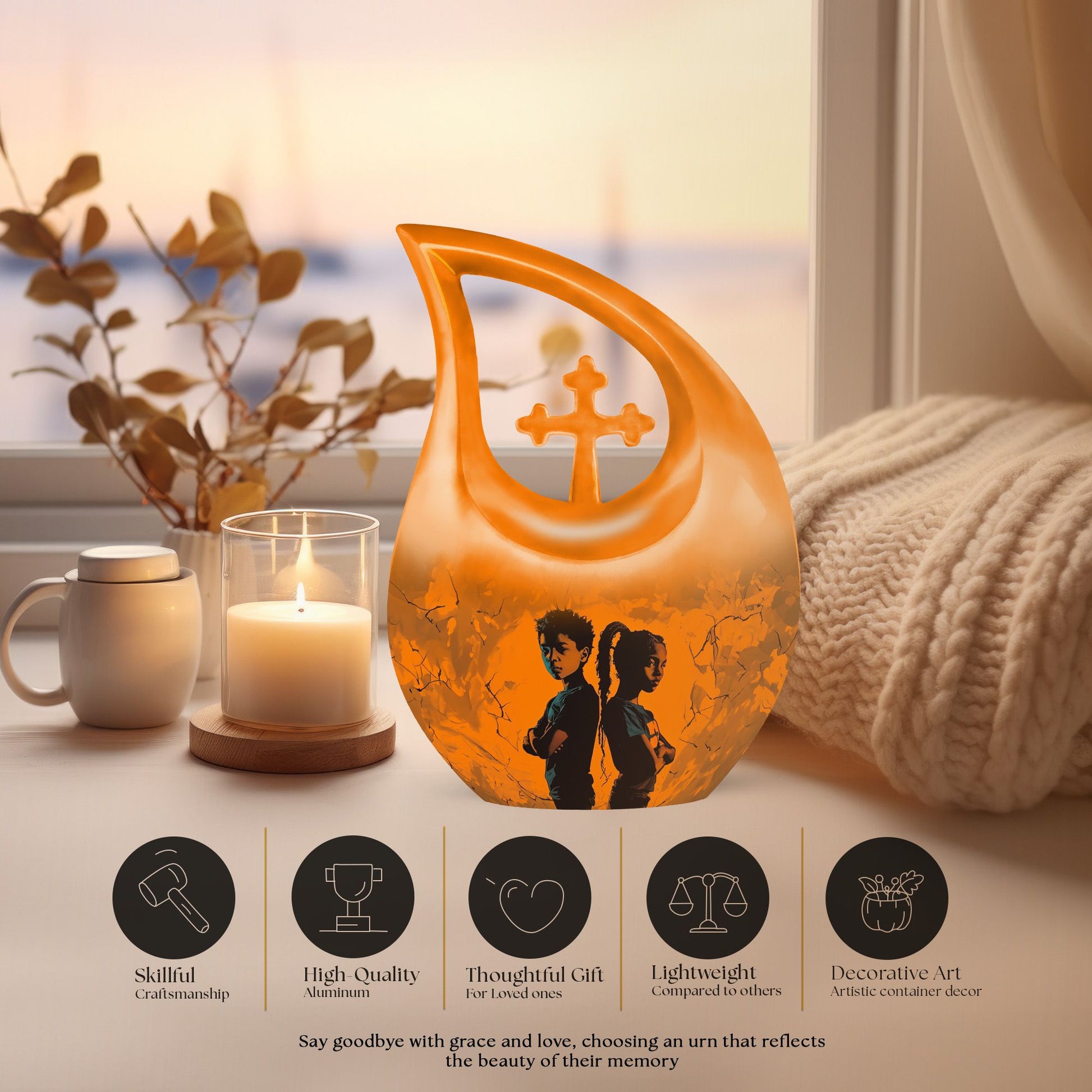 Brother And Sister Urns For Ashes - Urns For Human Ashes Adult Male