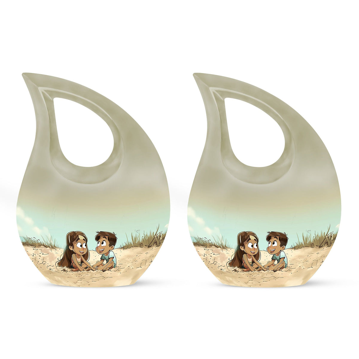 Brother And Sister Urns For Ashes - Urn For Ashes Adult Male Small Keepsake