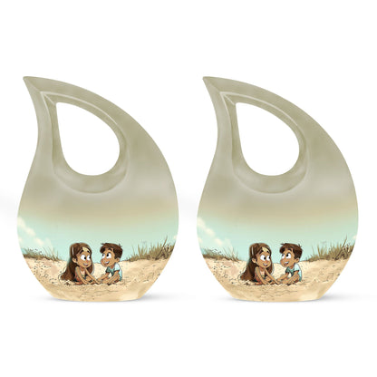 Brother And Sister Urns For Ashes - Urn For Ashes Adult Male Small Keepsake