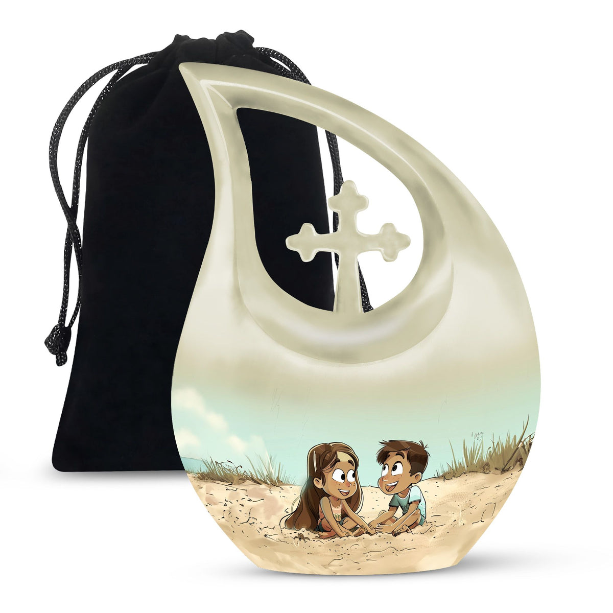 Brother And Sister Urns For Ashes - Urn For Ashes Adult Male Small Keepsake