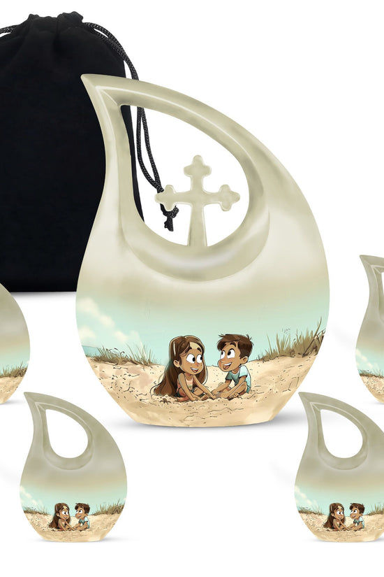 Brother And Sister Urns For Ashes - Urn For Ashes Adult Male Small Keepsake