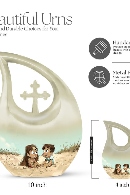 Brother And Sister Urns For Ashes - Urn For Ashes Adult Male Small Keepsake