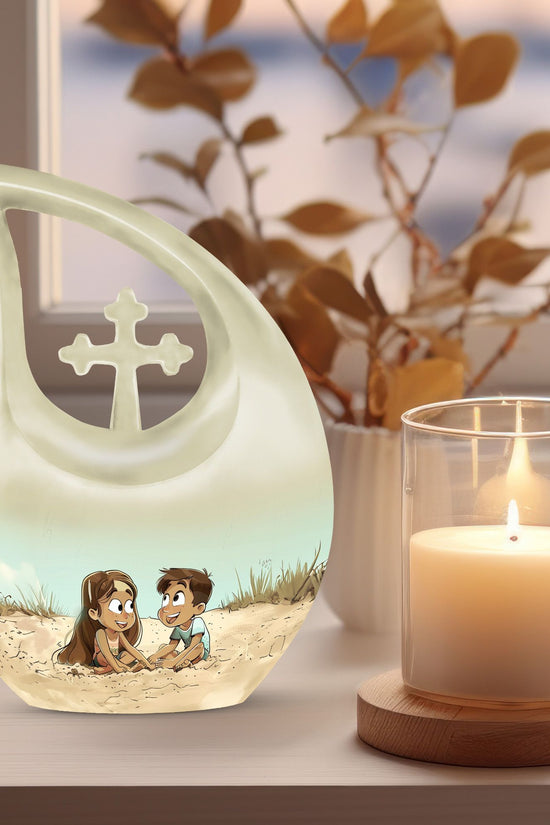 Brother And Sister Urns For Ashes - Urn For Ashes Adult Male Small Keepsake