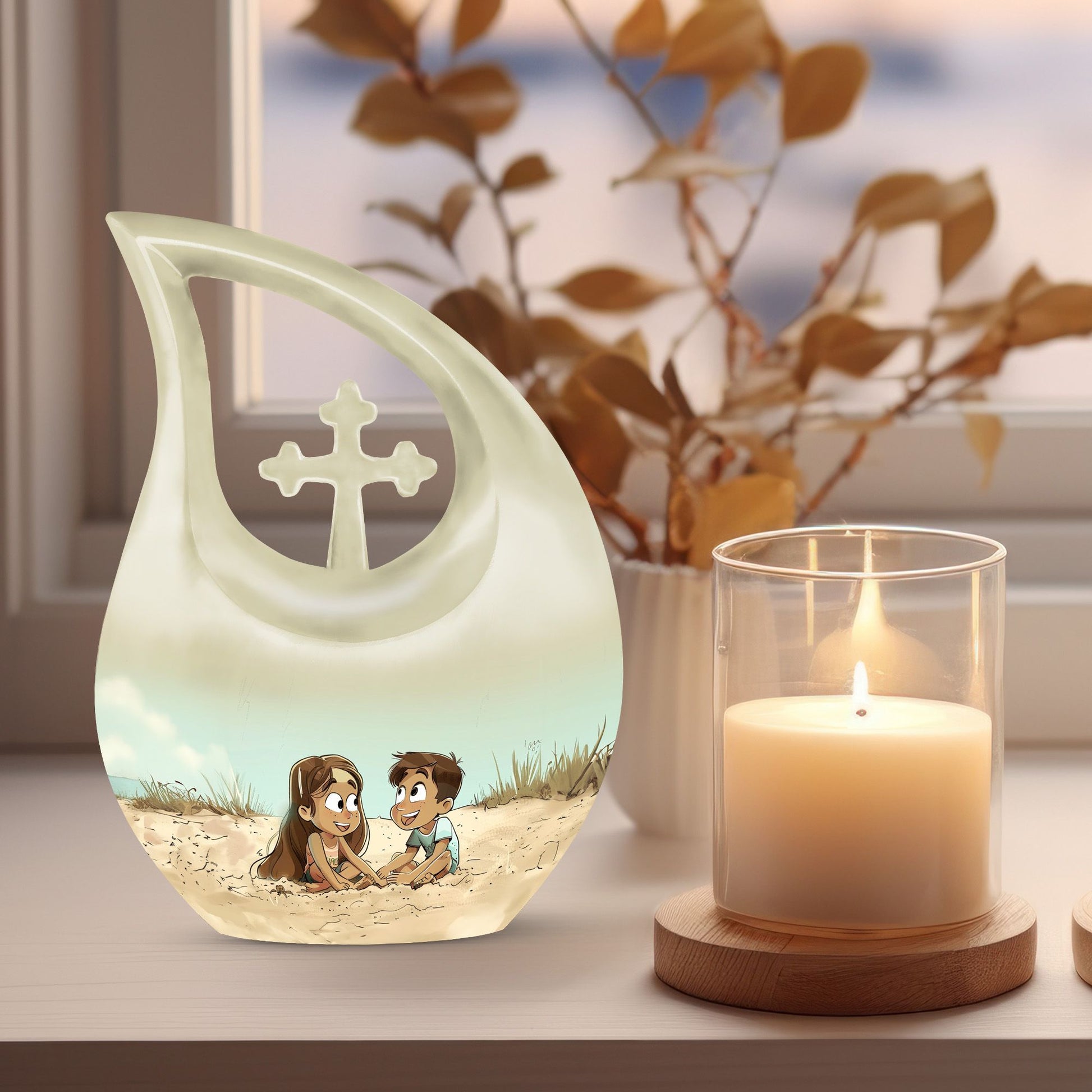 Brother And Sister Urns For Ashes - Urn For Ashes Adult Male Small Keepsake