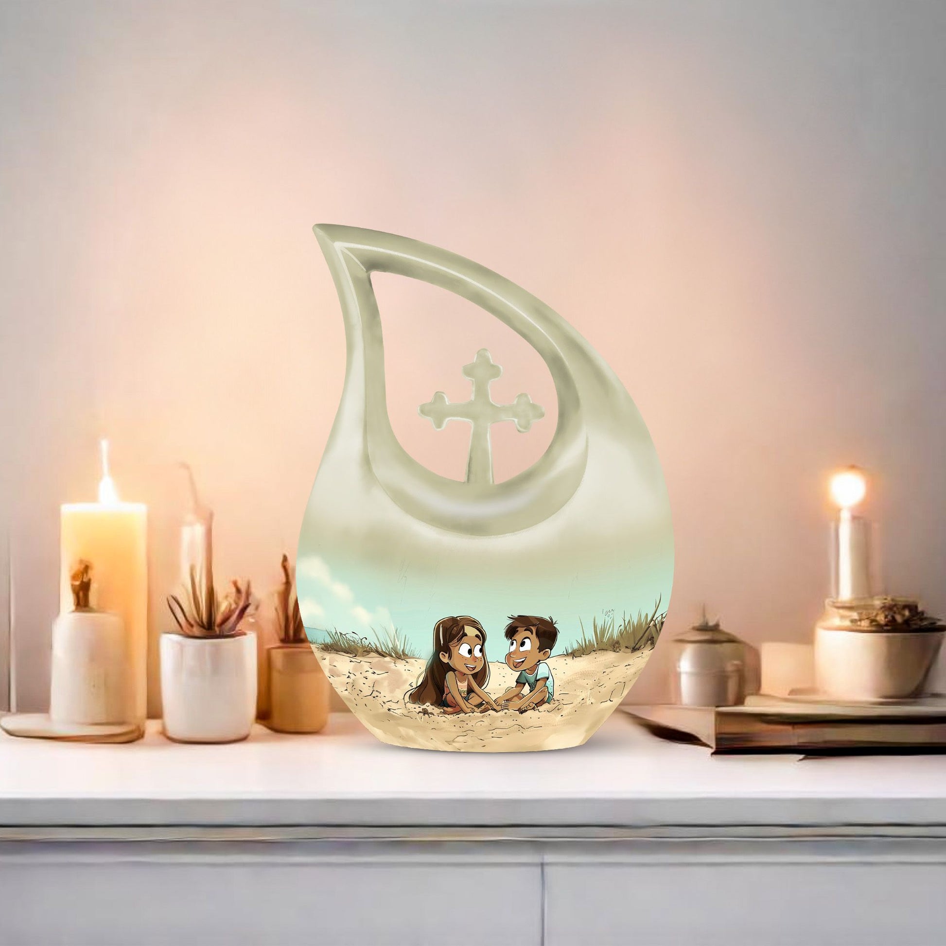 Brother And Sister Urns For Ashes - Urn For Ashes Adult Male Small Keepsake