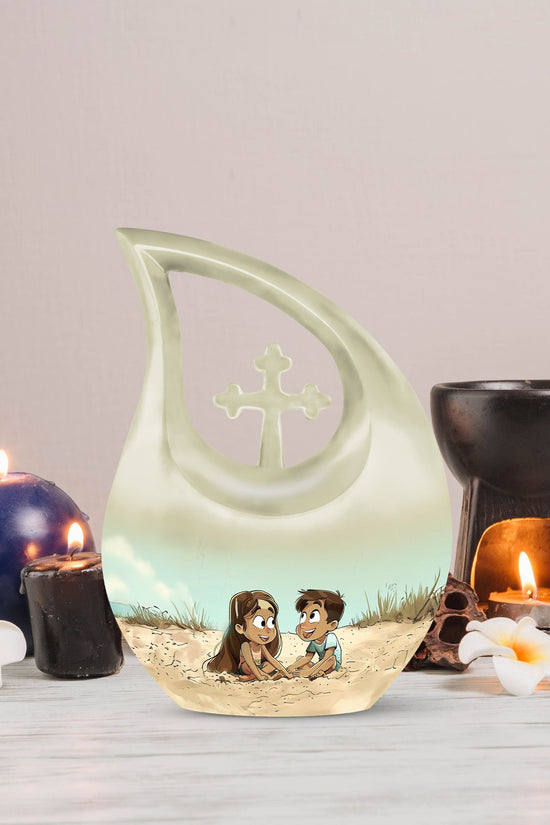 Brother And Sister Urns For Ashes - Urn For Ashes Adult Male Small Keepsake