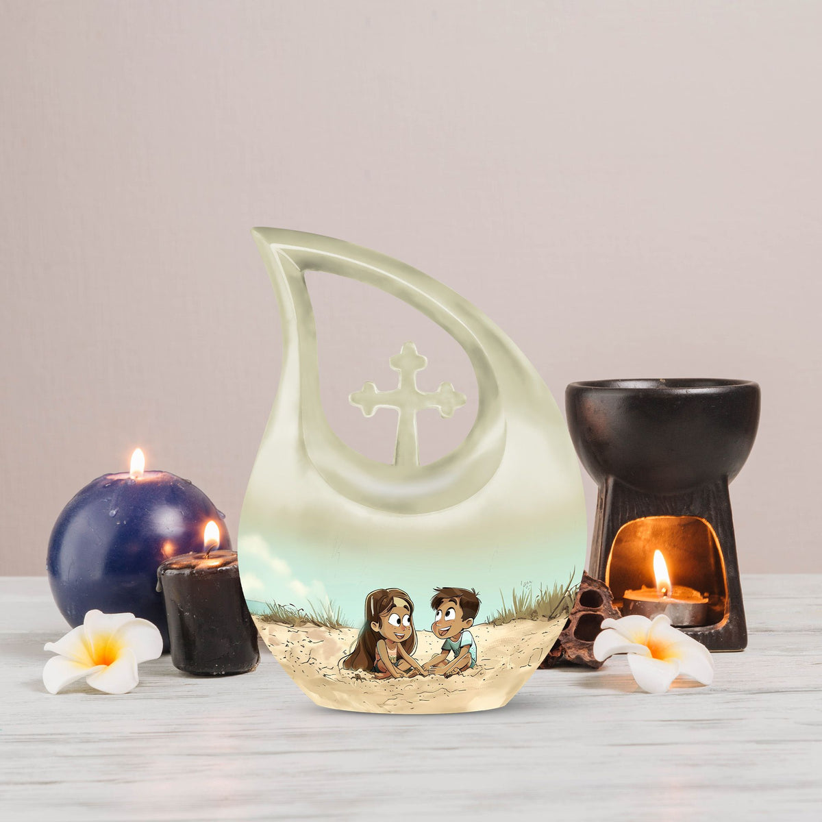 Brother And Sister Urns For Ashes - Urn For Ashes Adult Male Small Keepsake