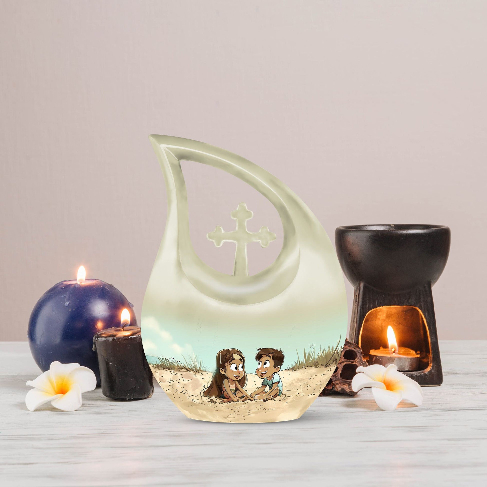 Brother And Sister Urns For Ashes - Urn For Ashes Adult Male Small Keepsake