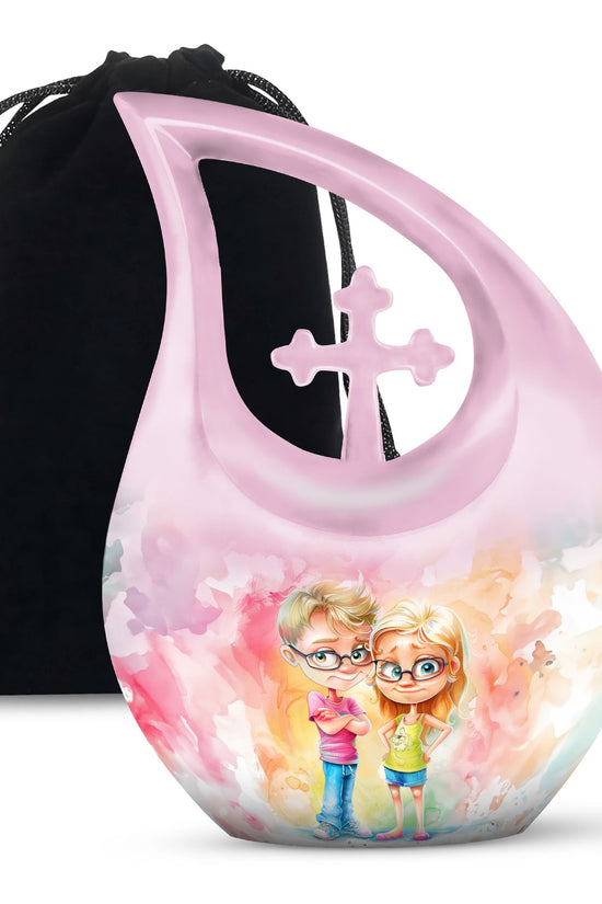 Brother And Sister Urns For Ashes - Small Urns For Human Ashes Adult Female