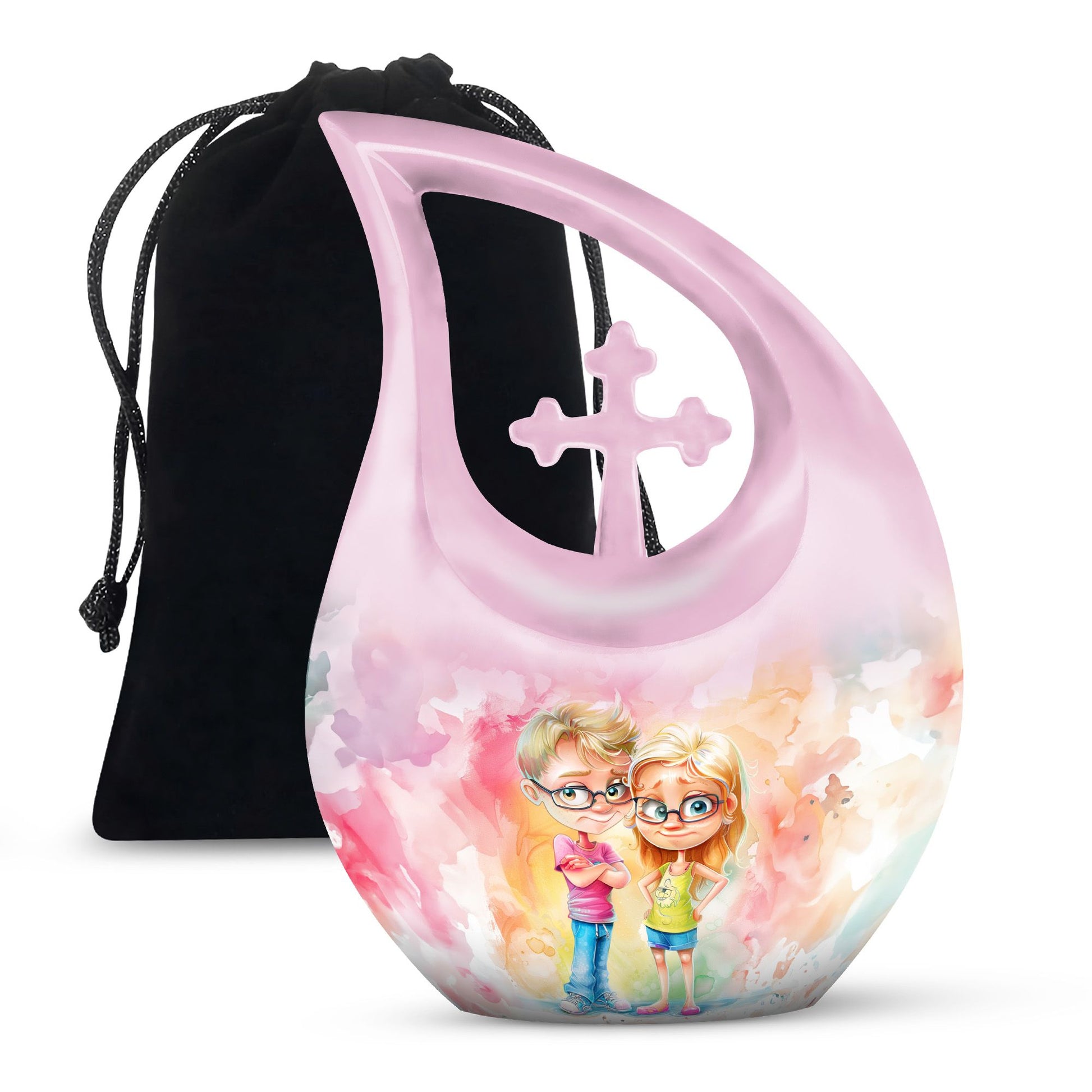 Brother And Sister Urns For Ashes - Small Urns For Human Ashes Adult Female