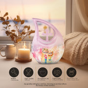 Brother And Sister Urns For Ashes - Small Urns For Human Ashes Adult Female
