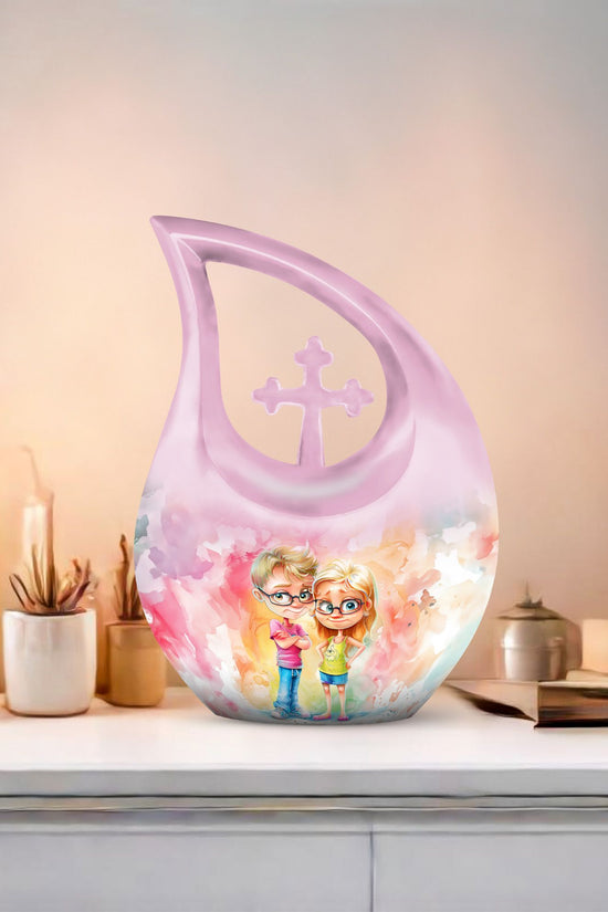 Brother And Sister Urns For Ashes - Small Urns For Human Ashes Adult Female