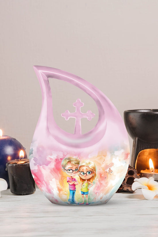 Brother And Sister Urns For Ashes - Small Urns For Human Ashes Adult Female