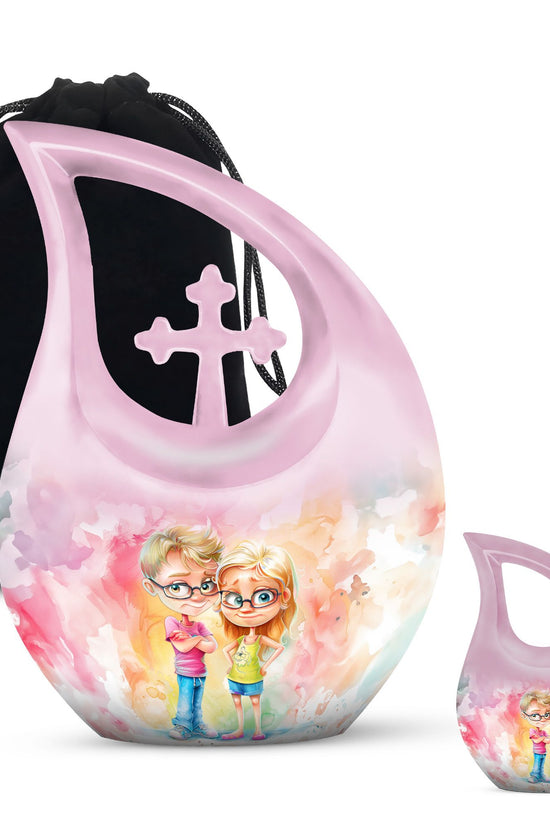 Brother And Sister Urns For Ashes - Small Urns For Human Ashes Adult Female