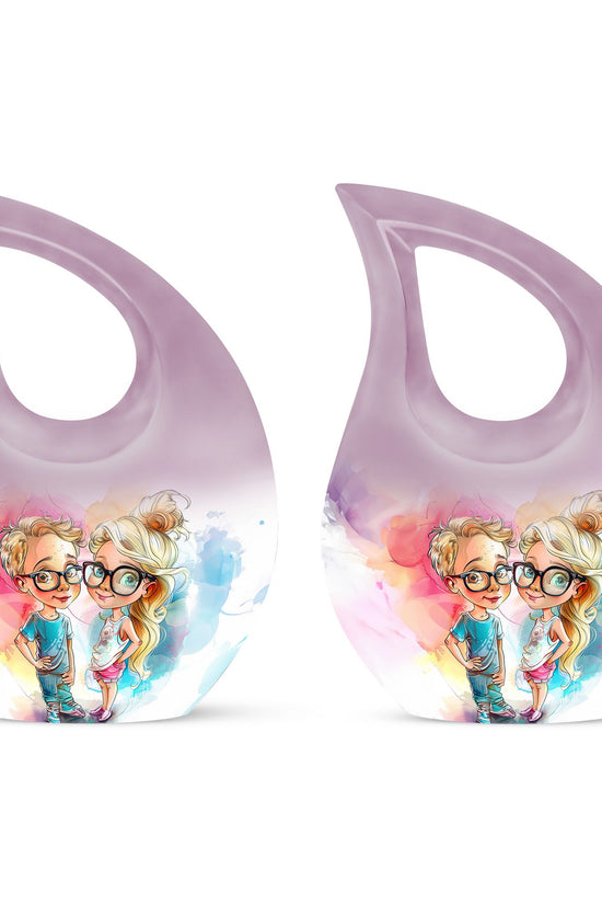 Brother And Sister Urns For Ashes - Urns For Human Ashes Adult Male Burial