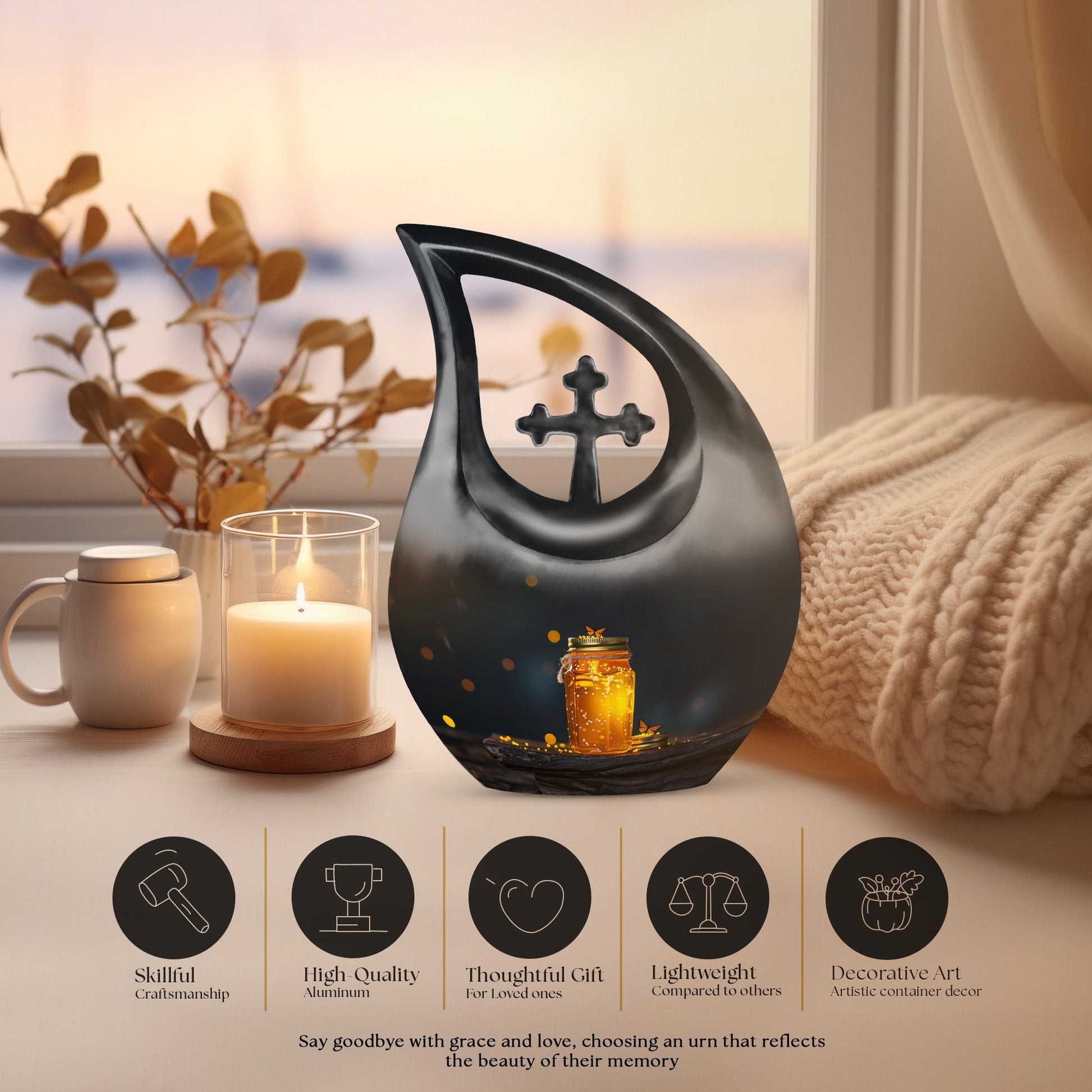 Honey Pot Urns For Ashes - Urns For Cremation Ashes Female