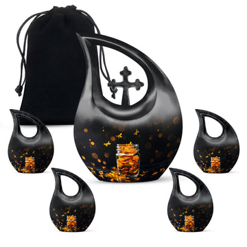 Large Urn With 4 Keepsake
