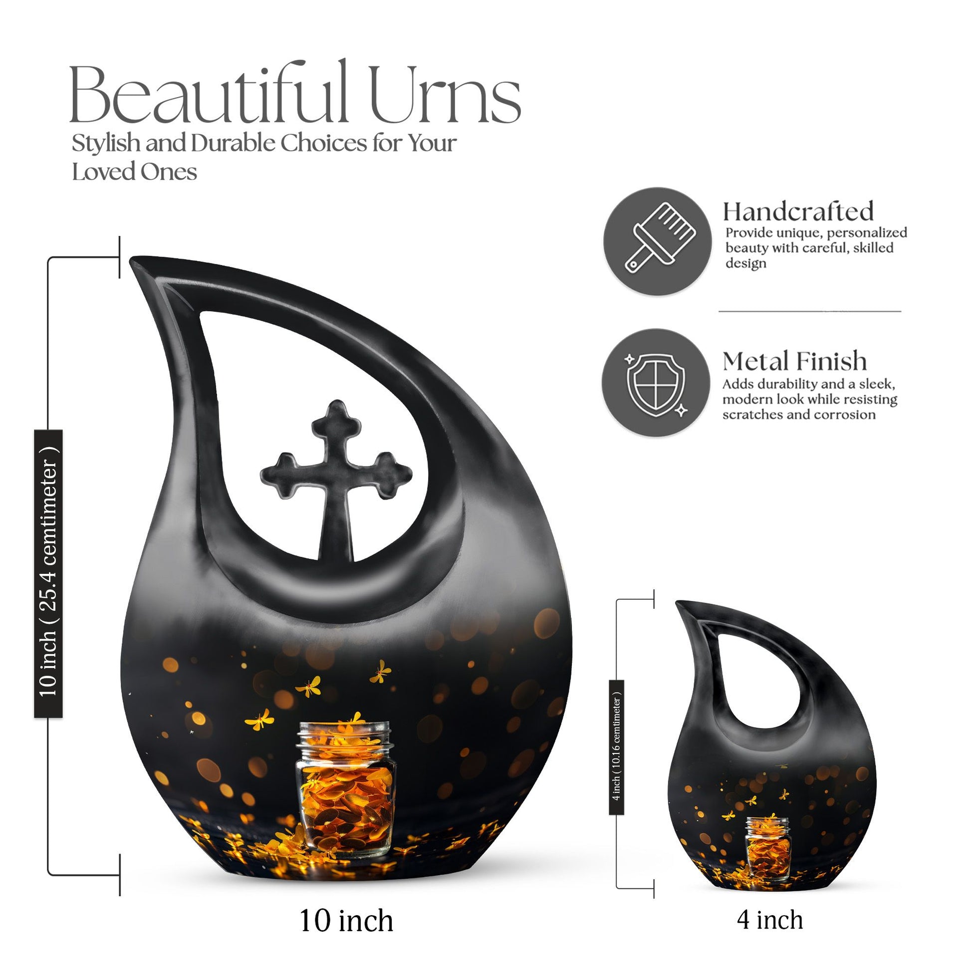 Honey Pot Urns For Ashes - Urn For Adult Female