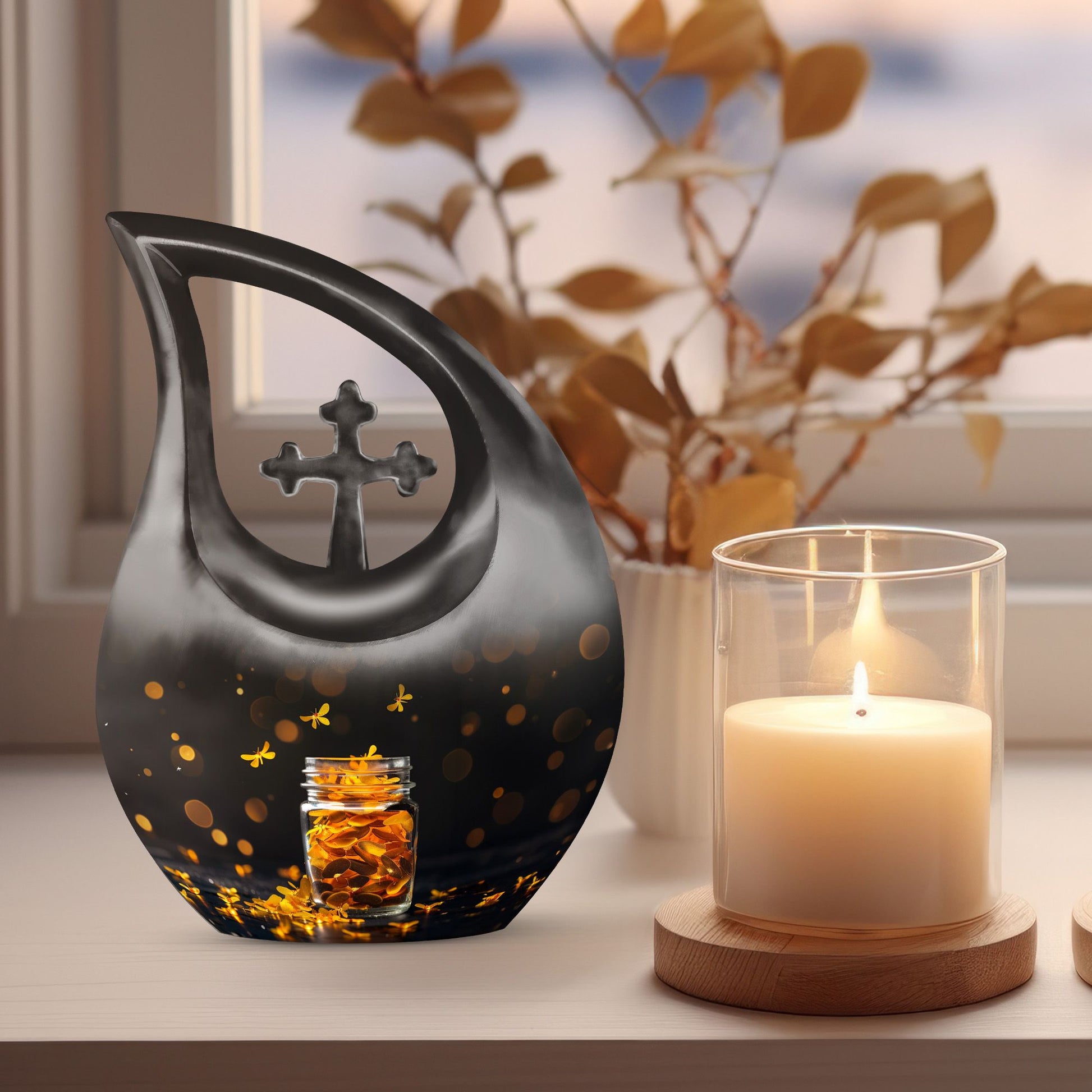 Honey Pot Urns For Ashes - Urn For Adult Female
