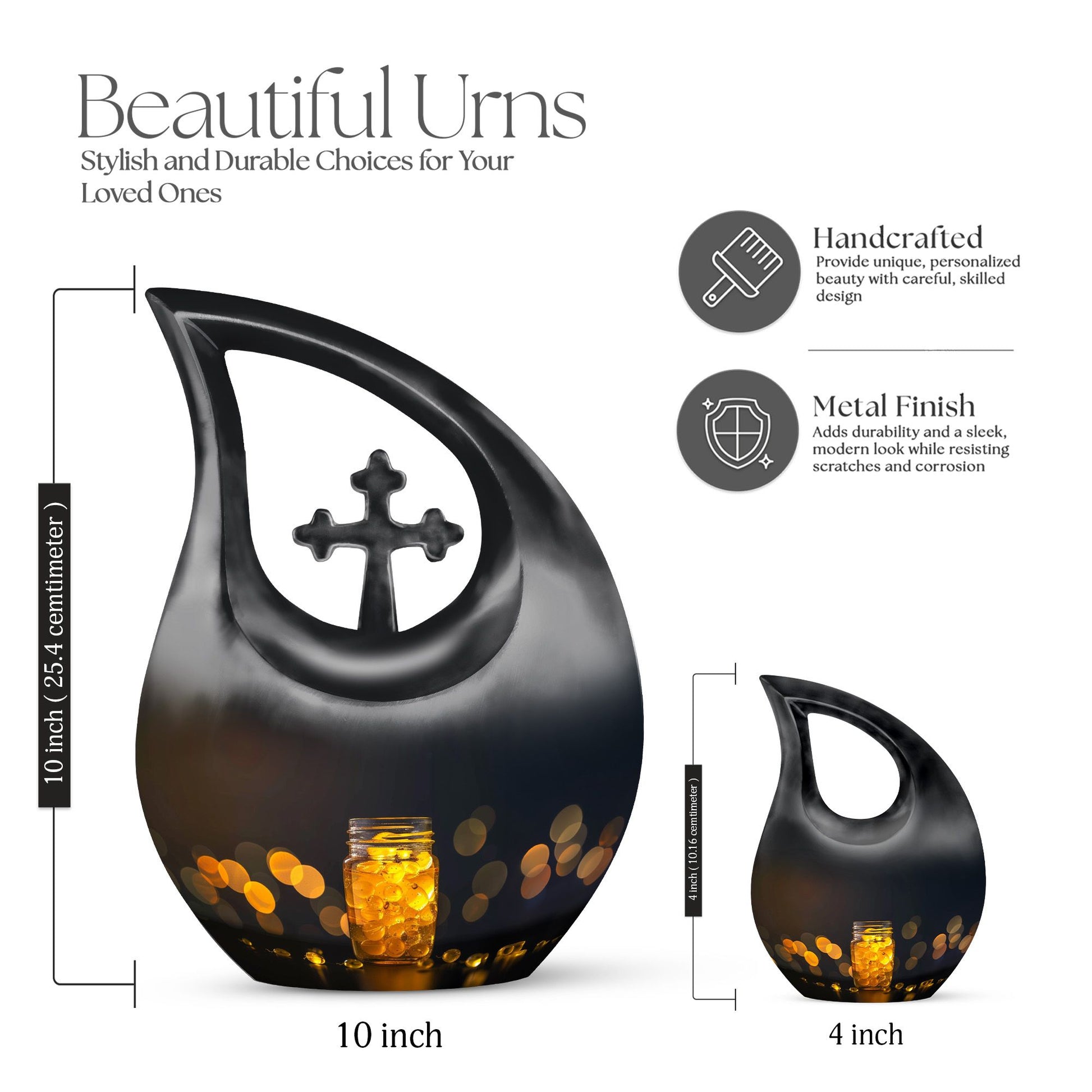 Honey Pot Urns For Ashes - Small Urns For Adult Male