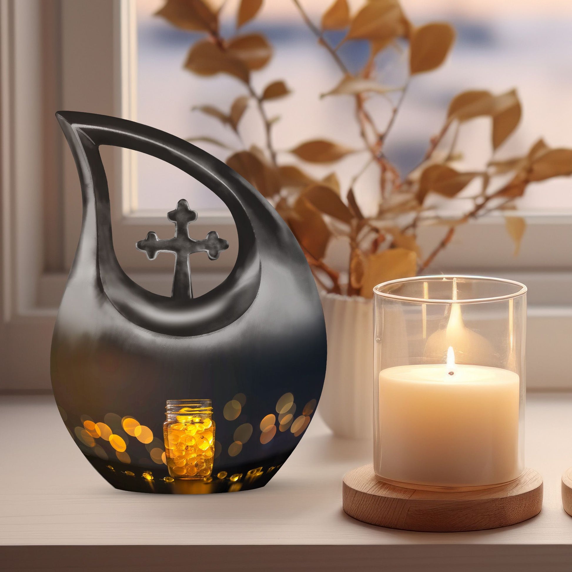 Honey Pot Urns For Ashes - Small Urns For Adult Male