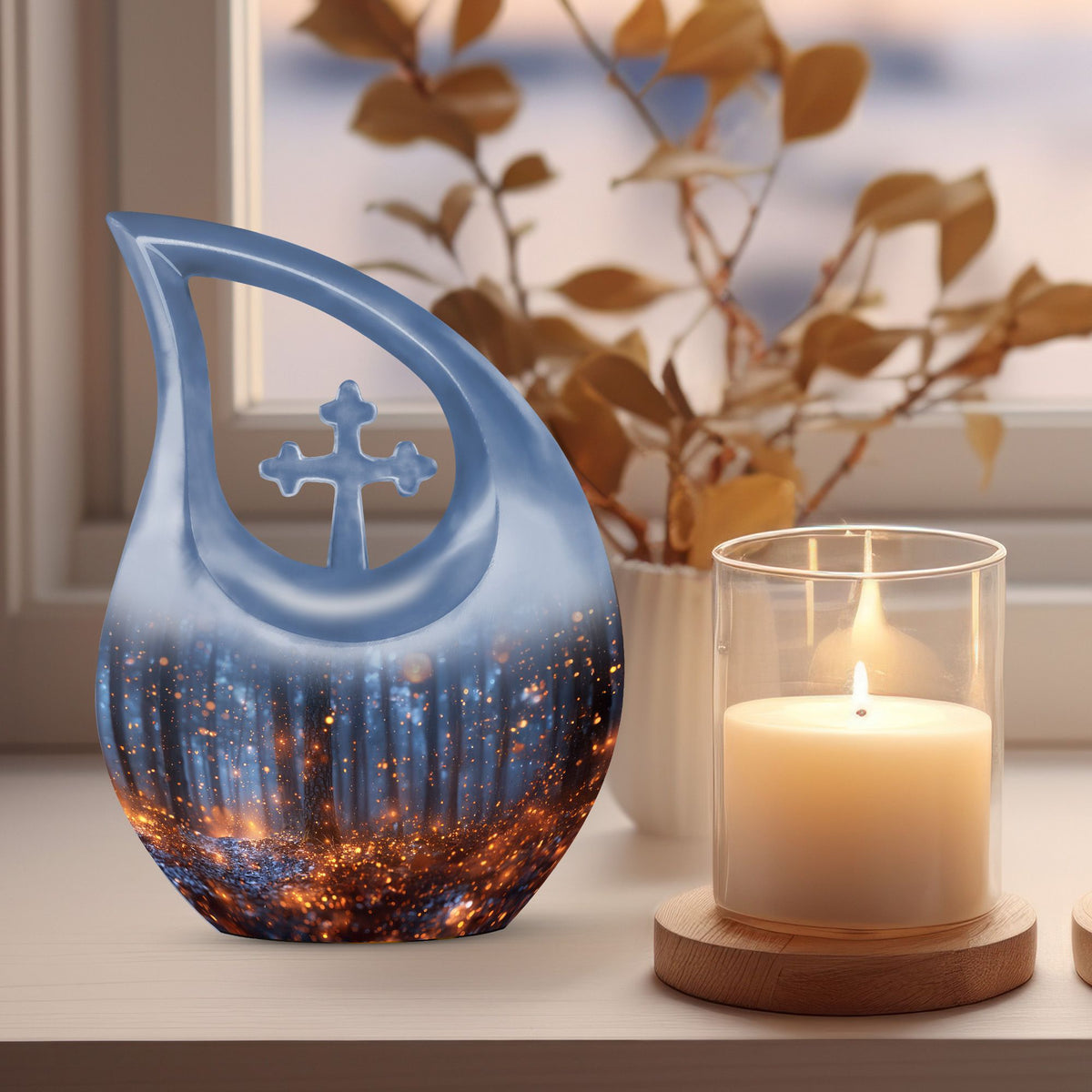 Twilight Forest Urns For Ashes - Urns For Adult Female Mom