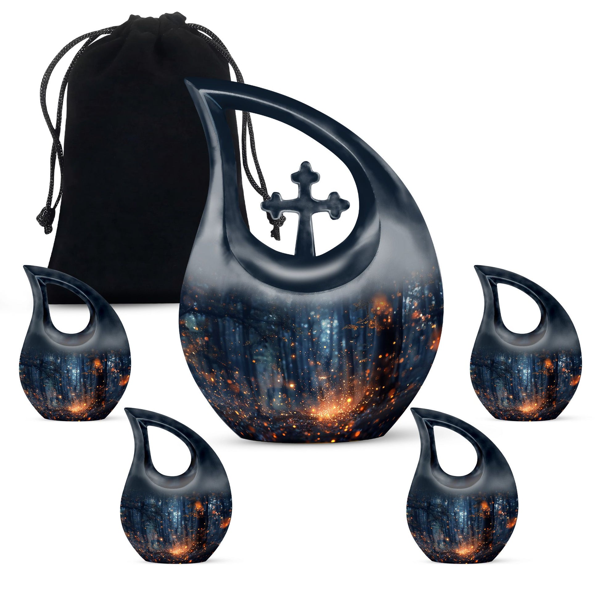 Twilight Forest Urns For Ashes - Urns For Human Ashes Adult Female Small Size