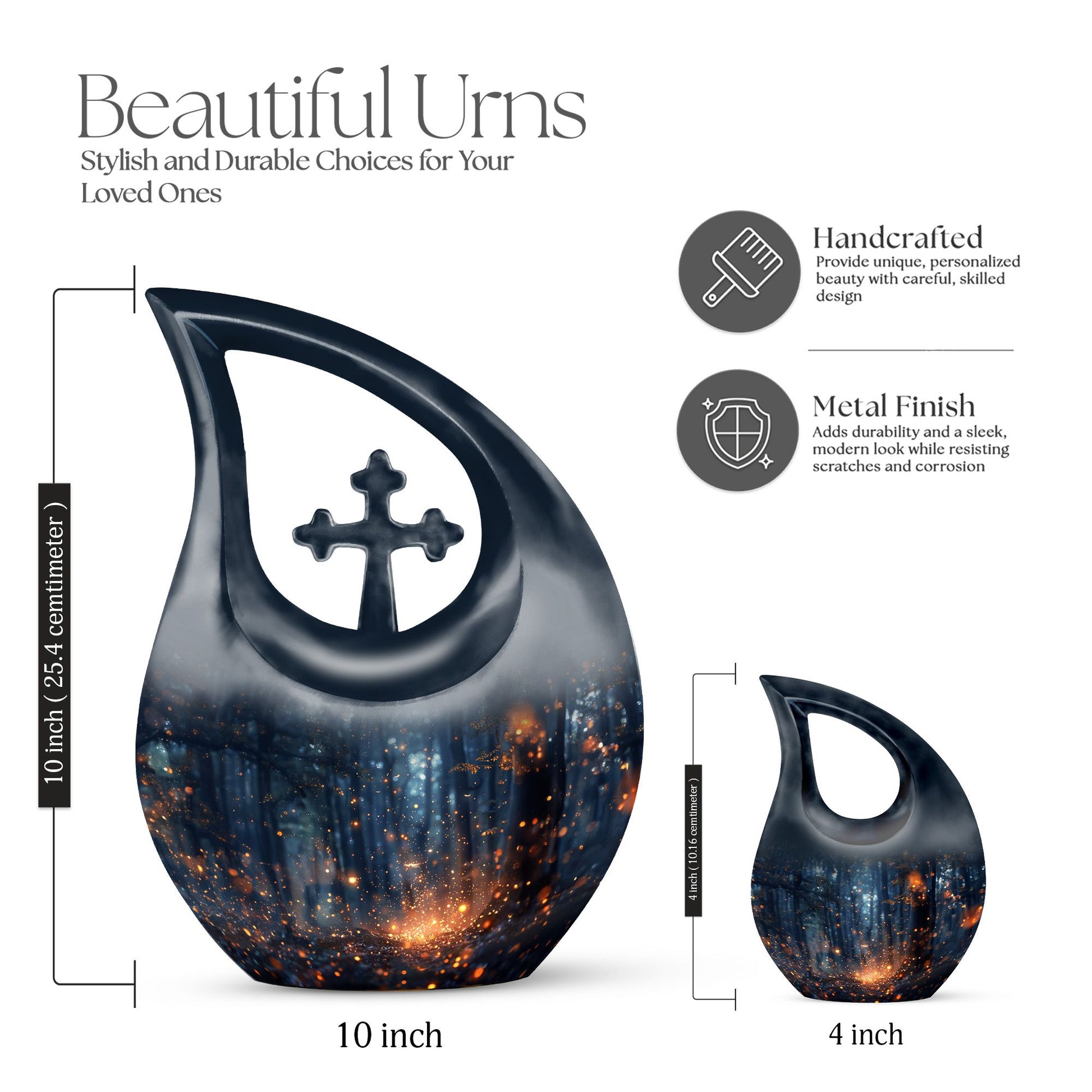 Twilight Forest Urns For Ashes - Urns For Human Ashes Adult Female Small Size