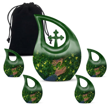 Large Urn With 4 Keepsake