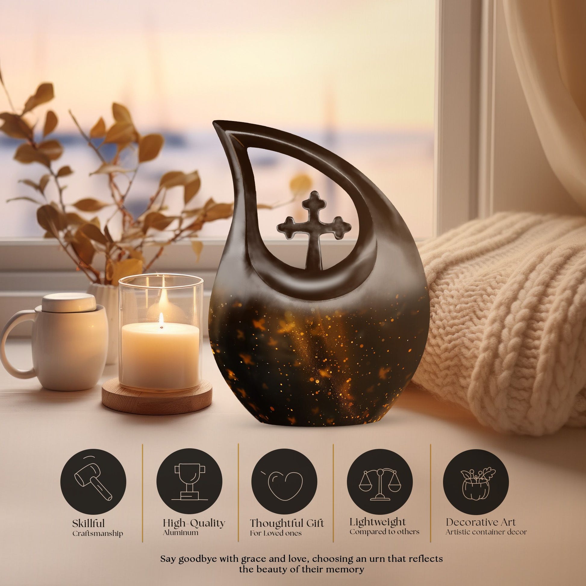 Twilight Forest Urns For Ashes - Ash Urns For Humans Male